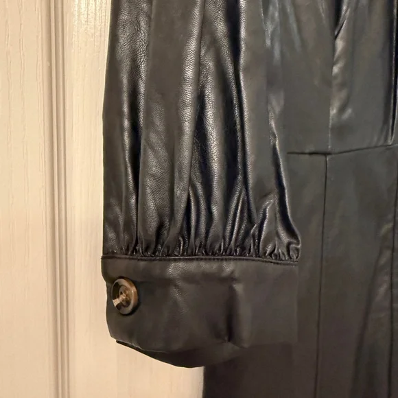 NWT Target Who What Wear faux leather jacket/dress - Picture 3 of 3